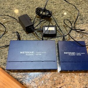 Netgear ProSAFE Gigabit Switch Bundle GS108 + GS105